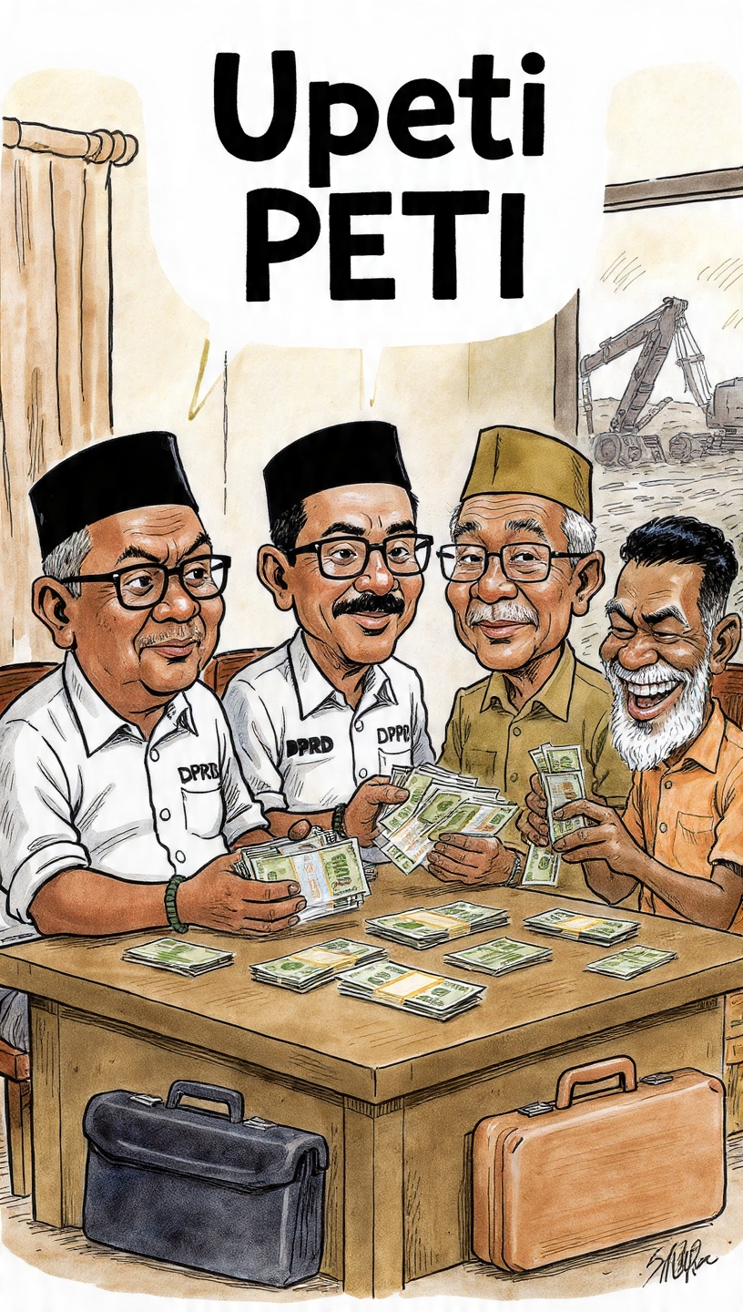 Soal Kemarahan Warga Gegara PETI, Oknum Anggota DPRD Sanggau Di Meliau Diduga Terima Upeti PETI