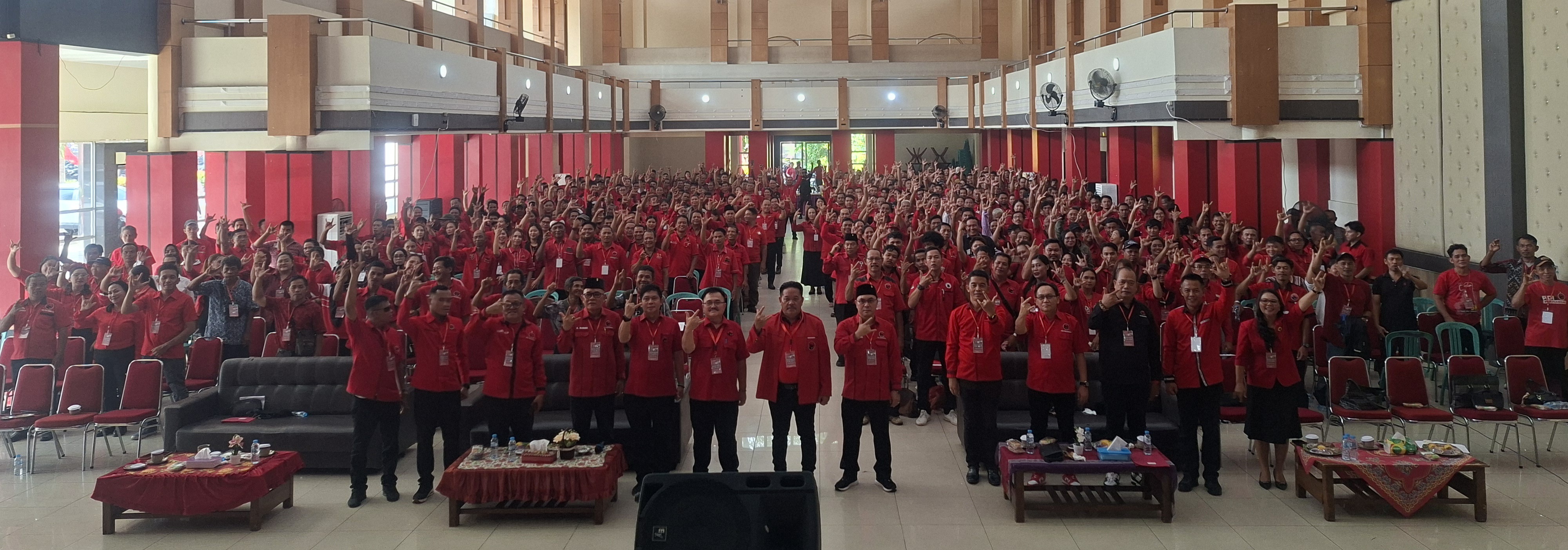 PDI Perjuangan Gelar MUSANCAB PAC Kabupaten Sanggau, Ini Agendanya