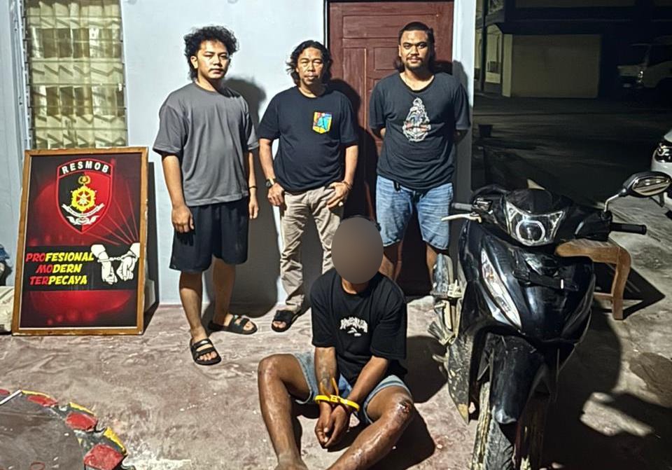 Satreskrim Polres Sanggau Ungkap Kasus Curas di Parindu, Terduga Pelaku Ditangkap di Tayan Hulu